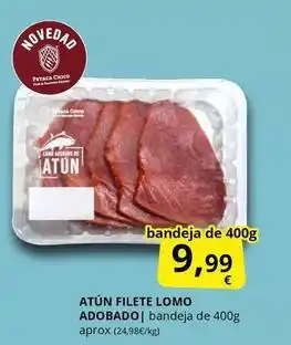 Supermercados MAS Atun filete lomo adobado oferta
