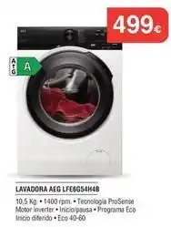Milar Aeg - lavadora lfe6654h4b oferta