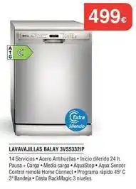 Milar Balay - lavavajillas 3vs533zip oferta