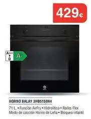 Milar Balay - horno 3hb5159n4 oferta