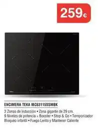 Milar Teka - encimera ibc6311ssmbk oferta