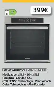 Milar Whirlpool - horno oak297961,5pix oferta