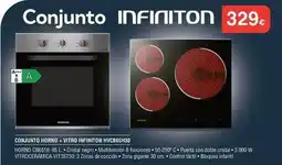 Milar Infiniton - conjunto horno, vitro infinton incb615g0 oferta