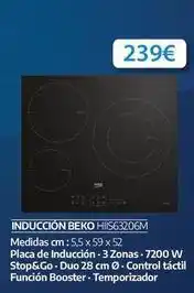 Milar Beko - induccion oferta