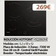 Milar Hotpoint - induccion hsq2860ne oferta