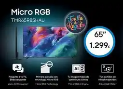 Milar Samsung - micro rgb tmr65r85hau oferta