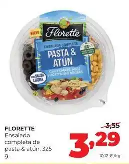 Alimerka Florette - ensalada completa de pasta & atun oferta