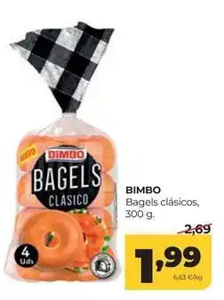 Alimerka Bimbo - bagels clasicos oferta