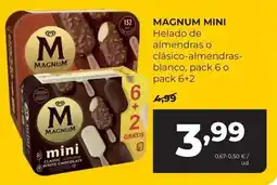 Alimerka Magnum - helado de almendras o clasico-almendras- blanco oferta