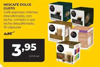 Alimerka Nescafé - dolce gusto oferta