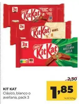 Alimerka Nestlé - kit kat oferta
