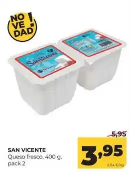 Alimerka San vicente - queso fresco oferta