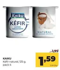 Alimerka Kaiku - kefir natural oferta