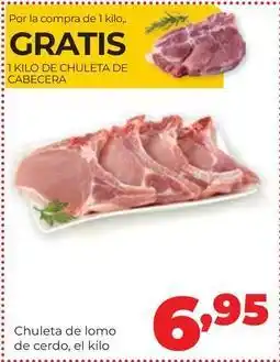 Alimerka Chuleta de lomo de cerdo oferta