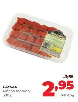 Alimerka Caysan - pincho moruno oferta