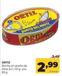 Alimerka Ortiz - bonito en aceite de oliva oferta
