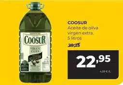 Alimerka Coosur - aceite de oliva virgen extra oferta