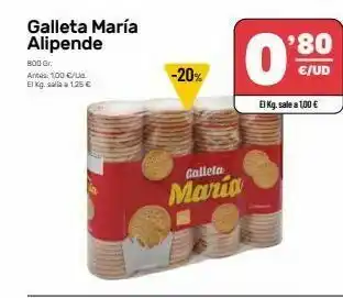 AhorraMas Galletas maría alipende oferta