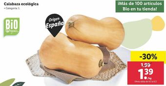 Lidl Calabaza oferta
