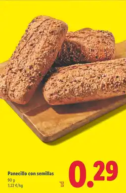 Lidl Panecillo con semillas oferta