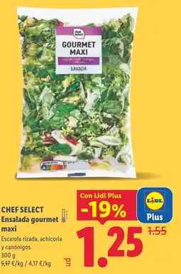 Lidl CHEF SELECT Ensalada gourmet maxi oferta