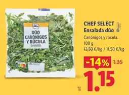Lidl CHEF SELECT Ensalada dúo oferta