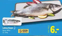 Lidl Lubina limpia oferta