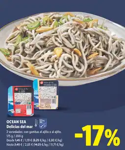 Lidl OCEAN SEA Delicias del mar oferta