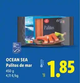 Lidl OCEAN SEA Palitos de mar oferta