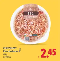 Lidl CHEF SELECT Pizza barbacoa oferta