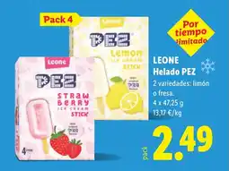 Lidl LEONE Helado PEZ oferta