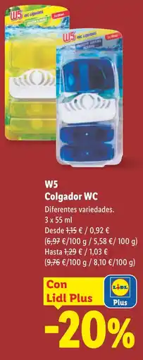 Lidl W5 Colgador WC oferta