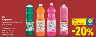 Lidl W5 Friegasuelos oferta
