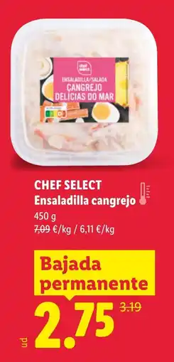 Lidl CHEF SELECT Ensaladilla cangrejo oferta