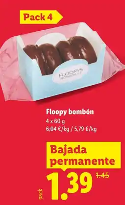 Lidl Floopy bombón oferta