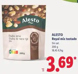 Lidl ALESTO Royal mix tostado oferta