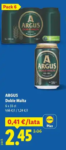 Lidl ARGUS Doble Malta oferta