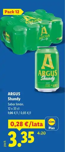 Lidl ARGUS Shandy oferta