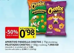 Supermercados MAS Cheetos - aperitivo oferta