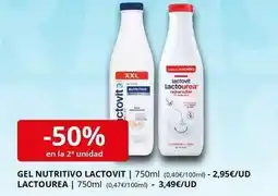 Supermercados MAS Lactovit - gel nutritivo oferta