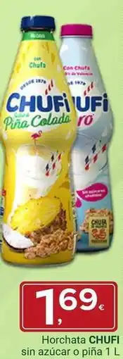 Supermercados Dani Chufi - horchata sin azucar oferta