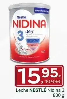 Supermercados Dani Nestlé - leche nidina 3 oferta