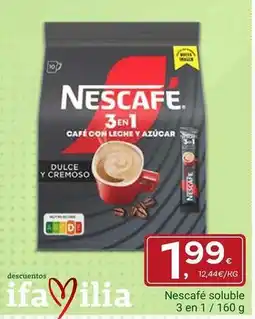 Supermercados Dani Nescafé - soluble 3 en 1 oferta