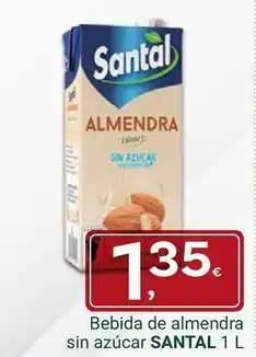 Supermercados Dani Santal - bebida de almendra sin azucar oferta