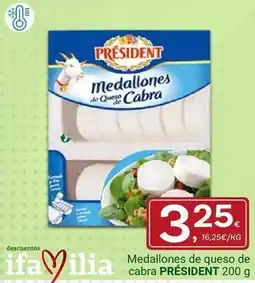 Supermercados Dani Président - medallones de queso de cabra oferta