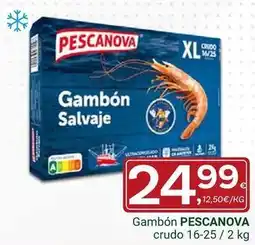 Supermercados Dani Pescanova - gambon crudo oferta