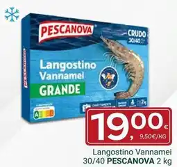 Supermercados Dani Pescanova - langostino vannamei 30/40 oferta
