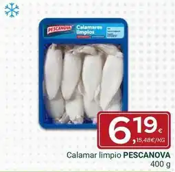 Supermercados Dani Pescanova - calamar limpio oferta