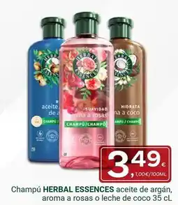 Supermercados Dani Herbal essences - champú aceite de argan oferta