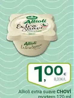 Supermercados Dani Chovi - allioli extra suave mortero oferta